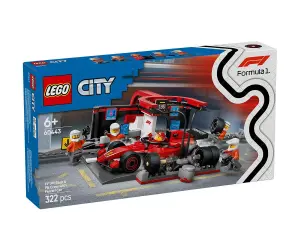 LEGO® City 60443 - Питстоп и механици от F1® с кола Ferrari