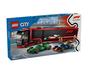 LEGO® City 60445 - Камион от F1® с коли RB20 и AMR24 от F1®