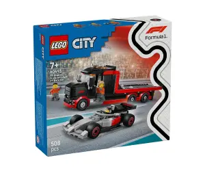 LEGO® City 60493 - Камион F1® за показване със състезателна кола Audi F1®