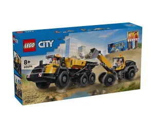 LEGO® City 60494 - Самосвал и товарач с челно товарене