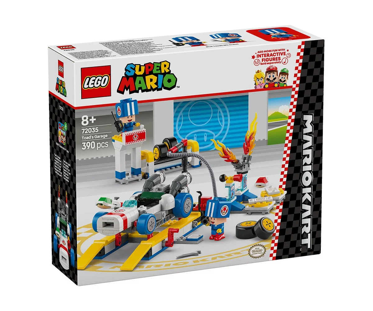 LEGO® Super Mario™ 72035 - Mario Kart™ – Гаражът на Toad