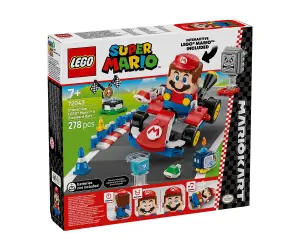 LEGO® Super Mario™ 72043 - Mario Kart™ – Интерактивна фигура LEGO® Mario™ и Standard Kart