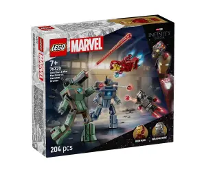 LEGO® Marvel Super Heroes 76320 - Железния човек и Бойна машина срещу дроновете на Хамър