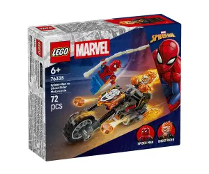 LEGO® Marvel Super Heroes 76335 - Спайдърмен срещу Призрачен ездач с мотоциклет
