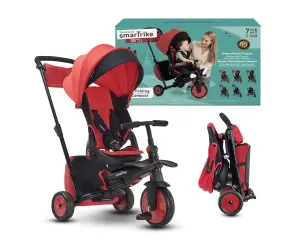 Smartrike - Сгъваема триколка 7-в-1 smarTfold, STR7 J, червена