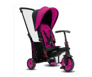 Smartrike - Сгъваема триколка 6-в-1 STR3, розова