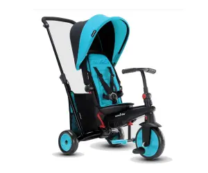 Smartrike - Сгъваема триколка 6-в-1 STR3, синя
