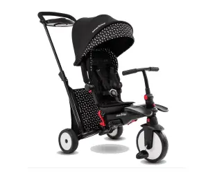 Smartrike - Сгъваема триколка 7-в-1 STR5, B&W