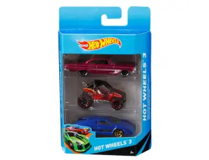 Hot Wheels - Метални колички базов модел 3 бр., асортимент