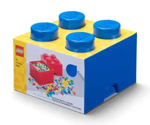 LEGO® Кутия за съхранение Тухличка 4, синя