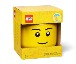 LEGO® Кутия за съхранение Глава (голяма), момче