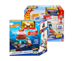 Hot Wheels - Комплект Градски център, асортимент