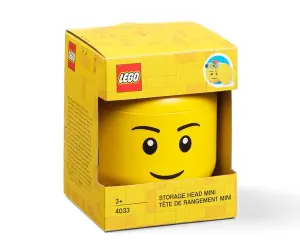 LEGO® Кутия за съхранение Глава (мини), момче