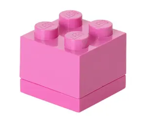 LEGO® Кутия за съхранение Тухличка 4 (малка), лилава