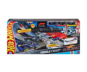 Hot Wheels - състезателна писта Formula 1 Racing Grand Prix с 3 колички