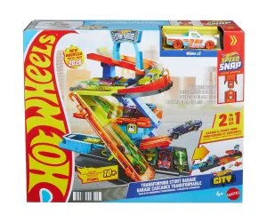 Hot Wheels - комплект Гараж с каскада