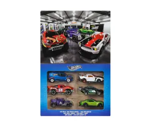 Hot Wheels - Siver Series, комплект 6 колички Легенди