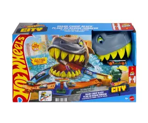 Hot Wheels - комплект Атакуваща акула с 1 количка 1:64
