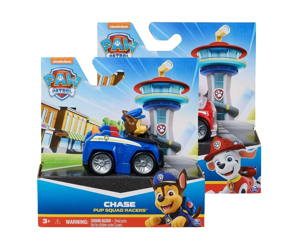 Paw Patrol - Превозни средства Pup Squad Racers, асортимент