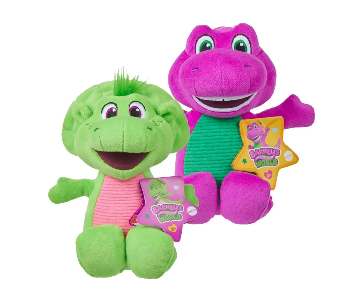Fisher Price - Барни плюшена фигурка асортимент