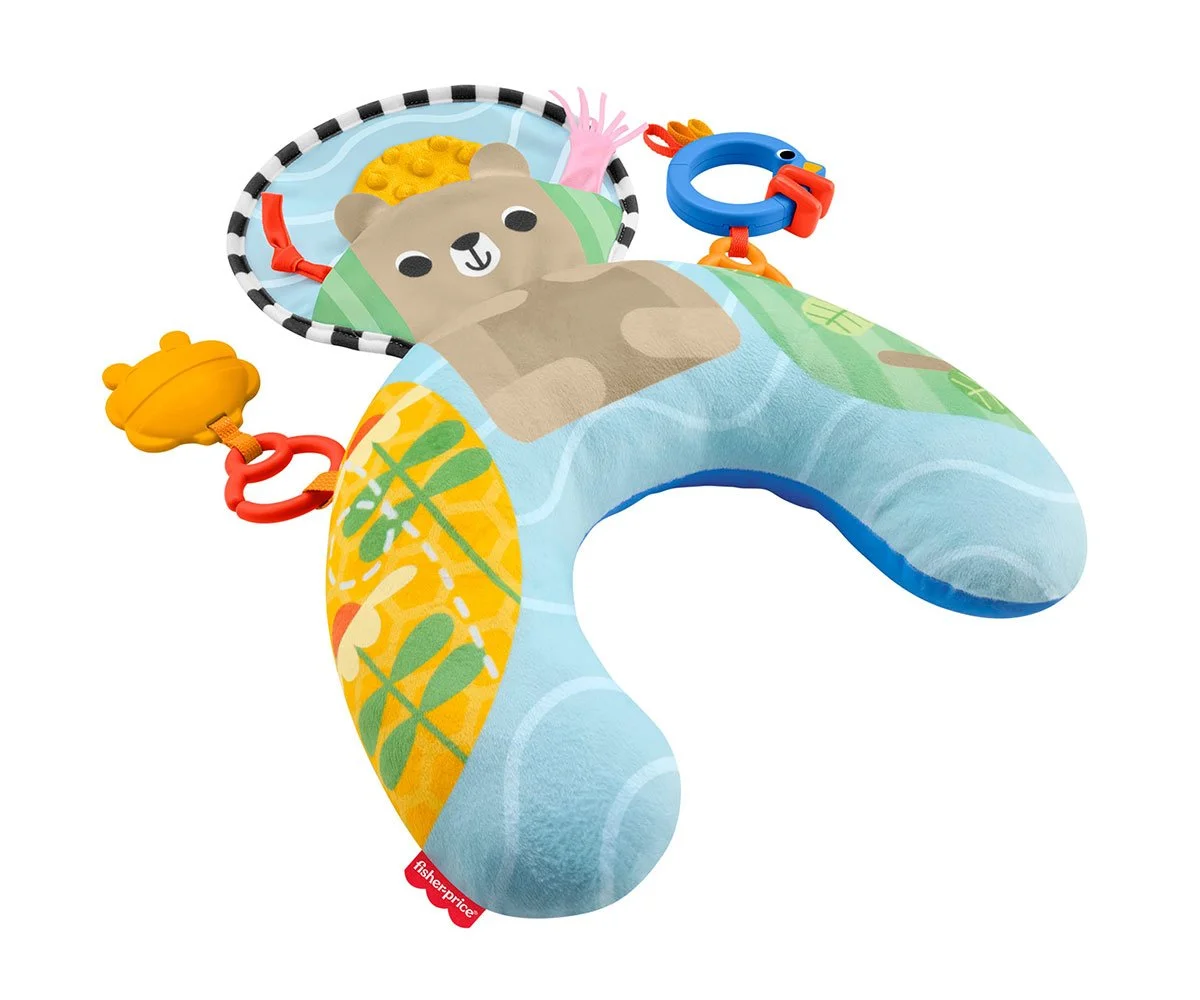 Fisher Price - Възглавничка за игра по коремче със сетивни елементи