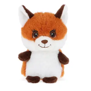 Keeleco Adoptable World, Екологична мини плюшенa играчка, Лисица, 10 см, Keel Toys