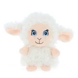Keeleco Adoptable World, Екологична мини плюшенa играчка, Овчица, 10 см, Keel Toys