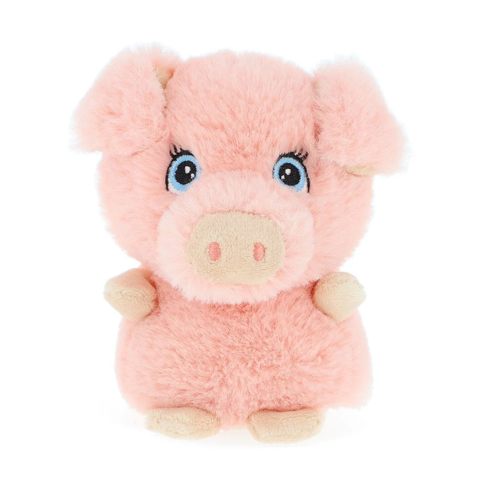 Keeleco Adoptable World, Екологична мини плюшенa играчка, Прасе, 10 см, Keel Toys