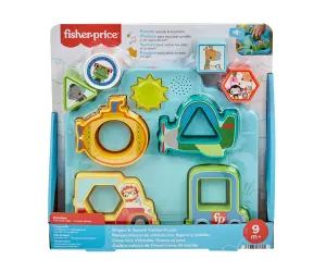 Fisher Price - музикален пъзел - сортер превозни средства