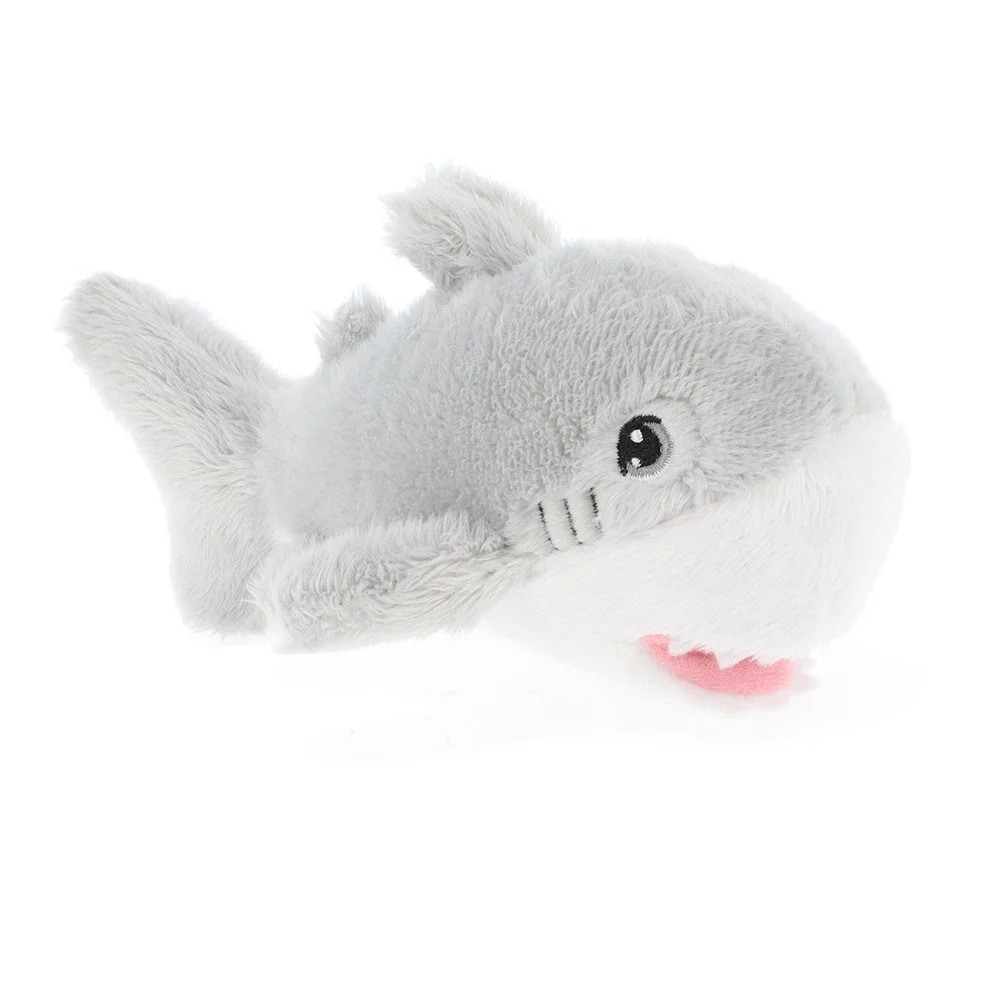 Keeleco, Екологична плюшенa играчка, Морски свят, Бяла акула, 12 см, Keel Toys