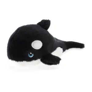 Keeleco, Екологична плюшенa играчка, Морски свят, Косатка, 12 см, Keel Toys