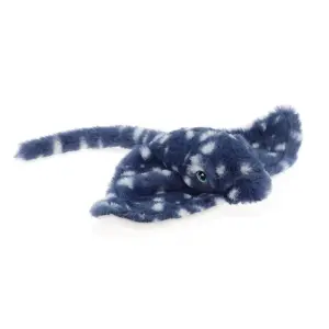 Keeleco, Екологична плюшенa играчка, Морски свят, Скат, 12 см, Keel Toys