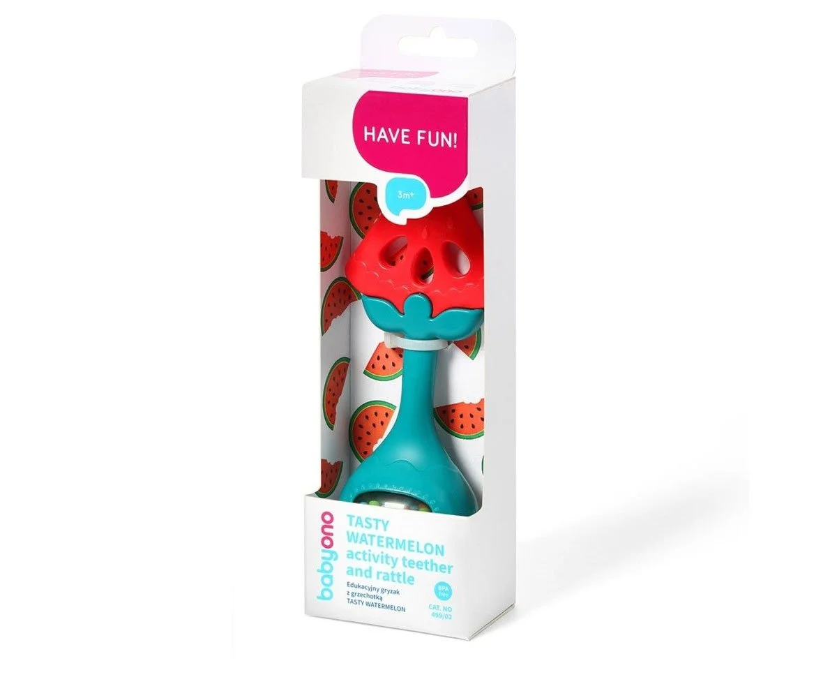 Babyono Toys-Дрънкалка 499/02 ягода