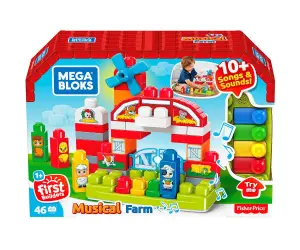Mega Bloks - Комплект Музикална ферма