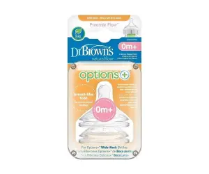 Dr.Browns-Биберон WN 2бр. Preemie Flow WN0201-INTLX 