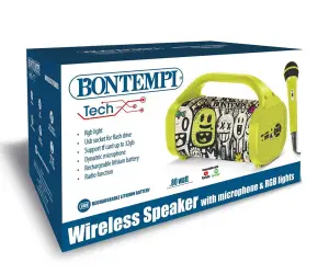 Bontempi - Безжична колонка с микрофон