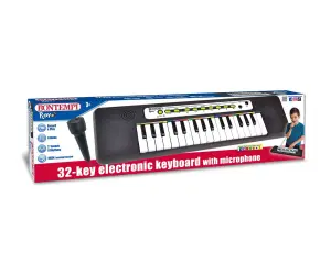Bontempi - Електронен синтезатор с микрофон, 32 клавиша