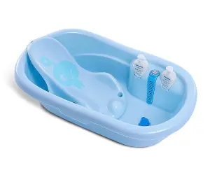 Moni Bath-Бебешка вана Santorini, синя 90см.