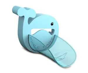 Cangaroo Bath-Удължител за чешма Whale, син