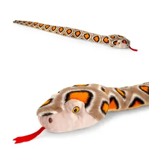 Бежова змия, екологична плюшена играчка от серията Keeleco, 100 см