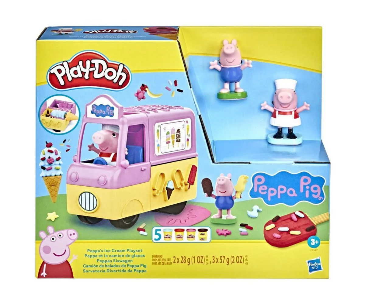 Play Doh - Камиона за сладолед на Пепа Пиг
