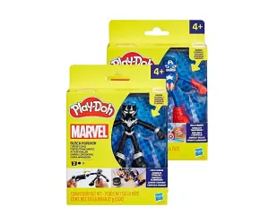 Play-Doh Marvel - Комплект с фигурки Спайдърмен