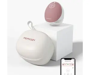 Momcozy-Електрическа помпа M9 Hands-free BP223 Червен
