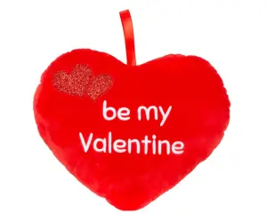 Плюшено сърце Be My Valentine 33см