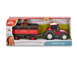 ABC - Трактор с ремарке Massey Ferguson, 30 см