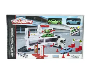 Majorette - Сет Камион MAN TGX Porsche с 2 колички, 27 см