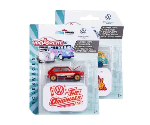 Majorette - Количка VW The Originals Deluxe, 6 вида