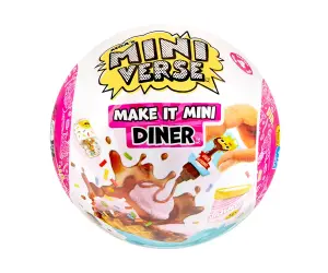 MGA - Miniverse Make It Mini в сфера - Колекционерски комплект Diner, серия 4