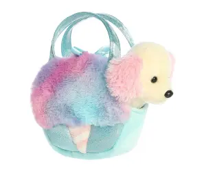 Aurora - Плюшена играчка Кученце в чантичка 20 см