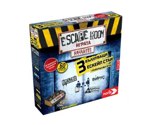 Noris - Настолна игра Escape Room с 3 мистерии, ново издание